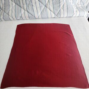 Louis Vuitton Silk scarf - Dark red color